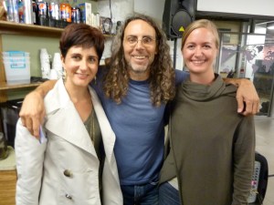 P1040199 Starla Sireno, Founder Fearless Women Entrepreneur Network, Tom Shadyac, Hollywood Blockbuster Film Director, Johanna Nilsson, Founder Herringbone
